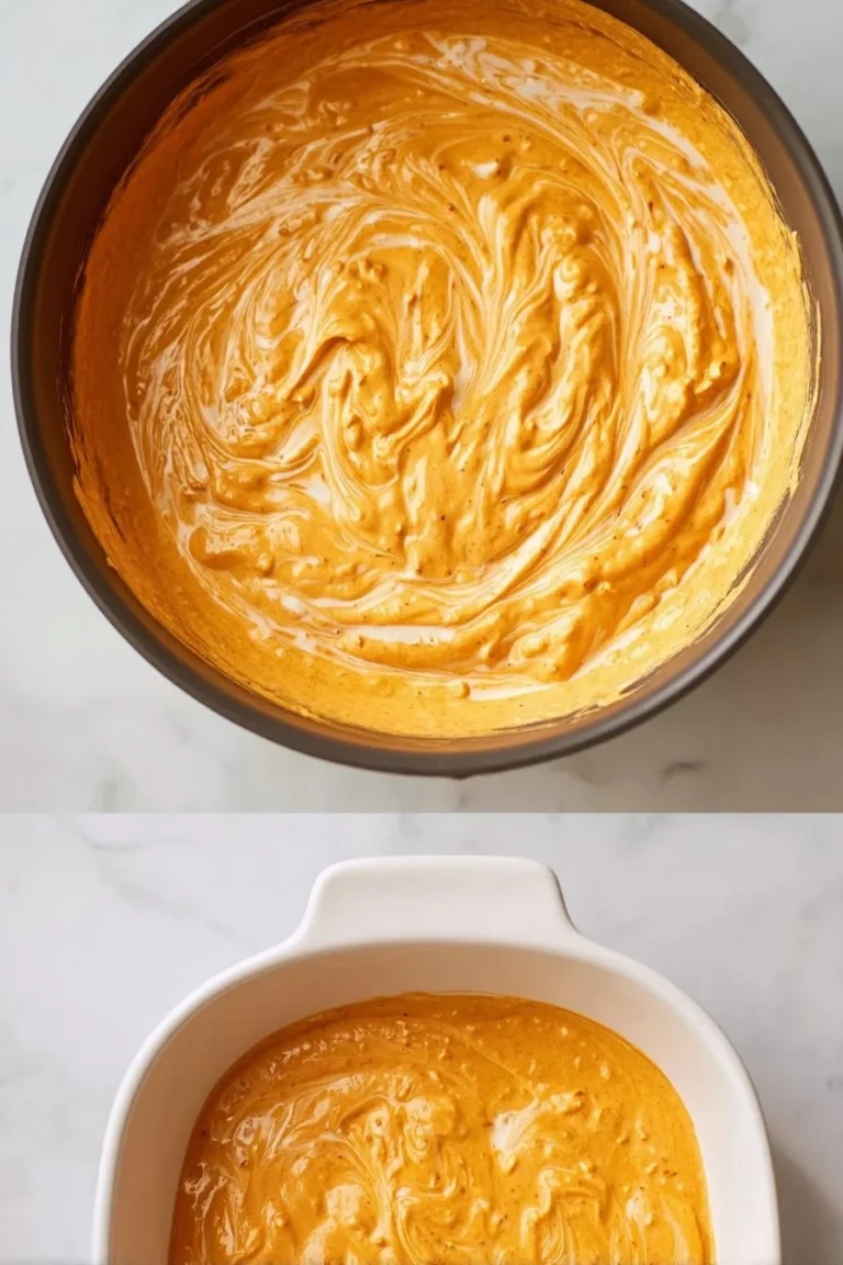Delicious bowl of easy Buffalo Chicken Dip served with tortilla chips.