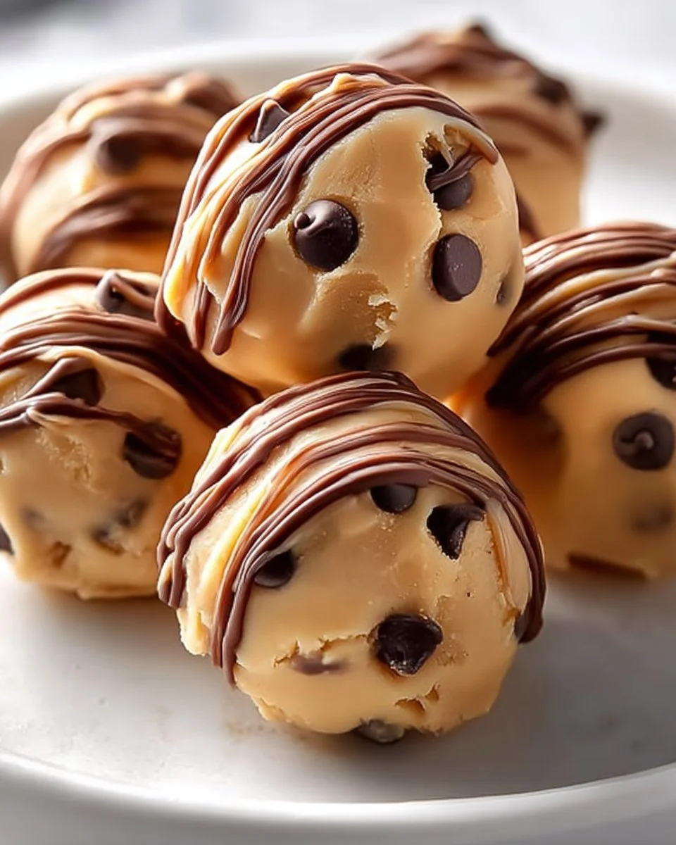 Frozen Greek Yogurt Peanut Butter Bites on a plate, ideal healthy snack.