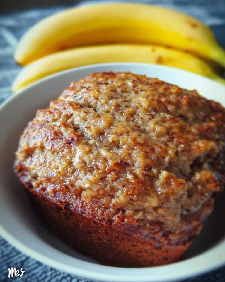 Slice of homemade Instant Pot banana bread on a wooden cutting board