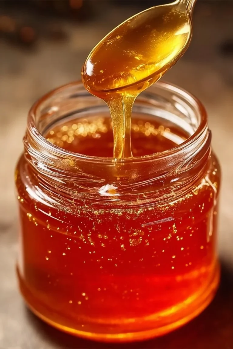 Sweet & Spicy Heaven in a Jar with vibrant ingredients