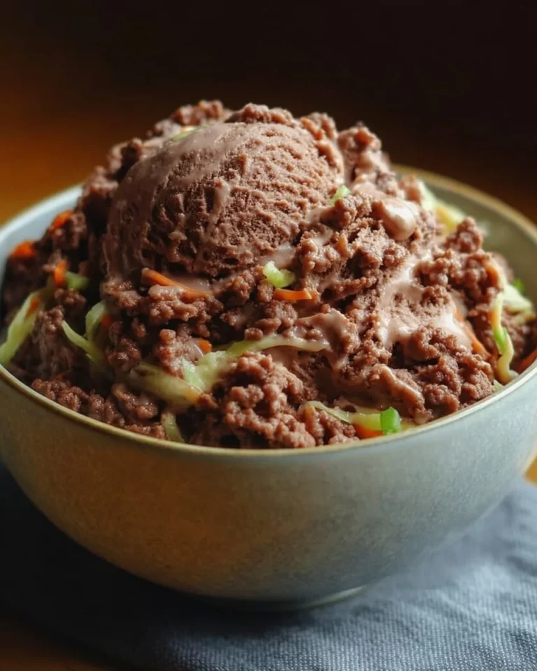 A bowl of ultra-creamy homemade chocolate ice cream topped with chocolate shavings.