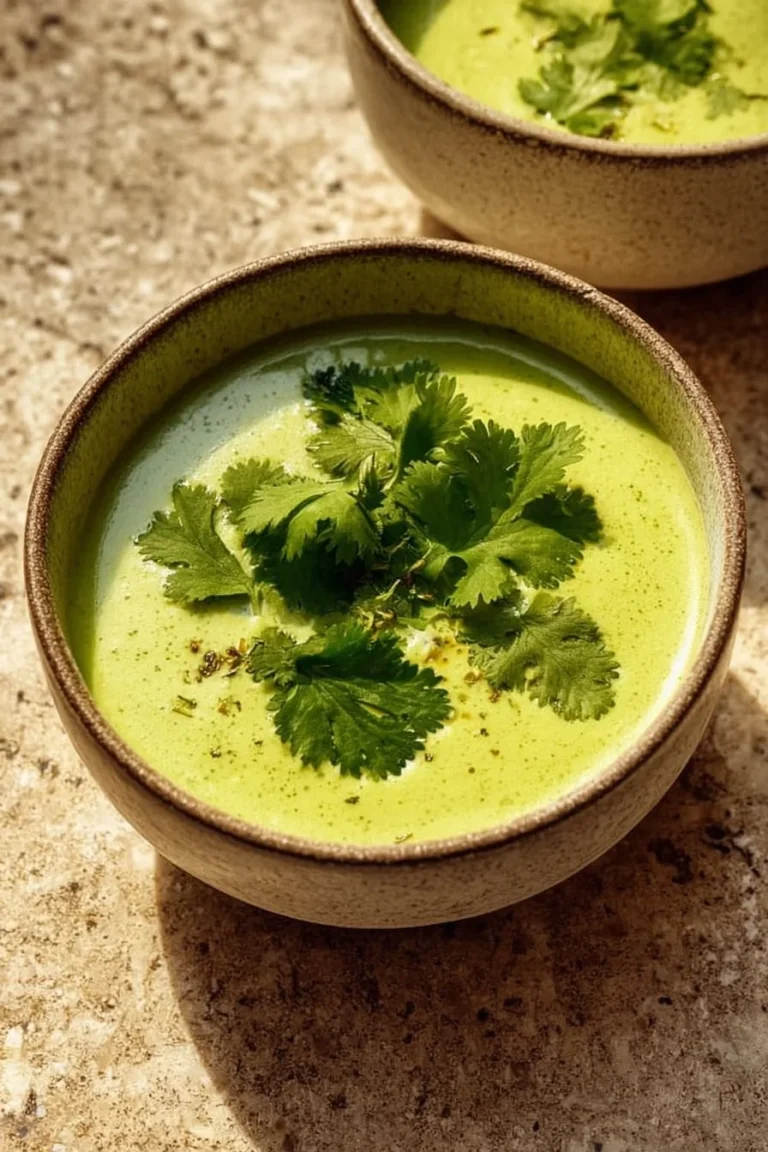 Delicious 5-minute cilantro taco sauce drizzled over fresh tacos