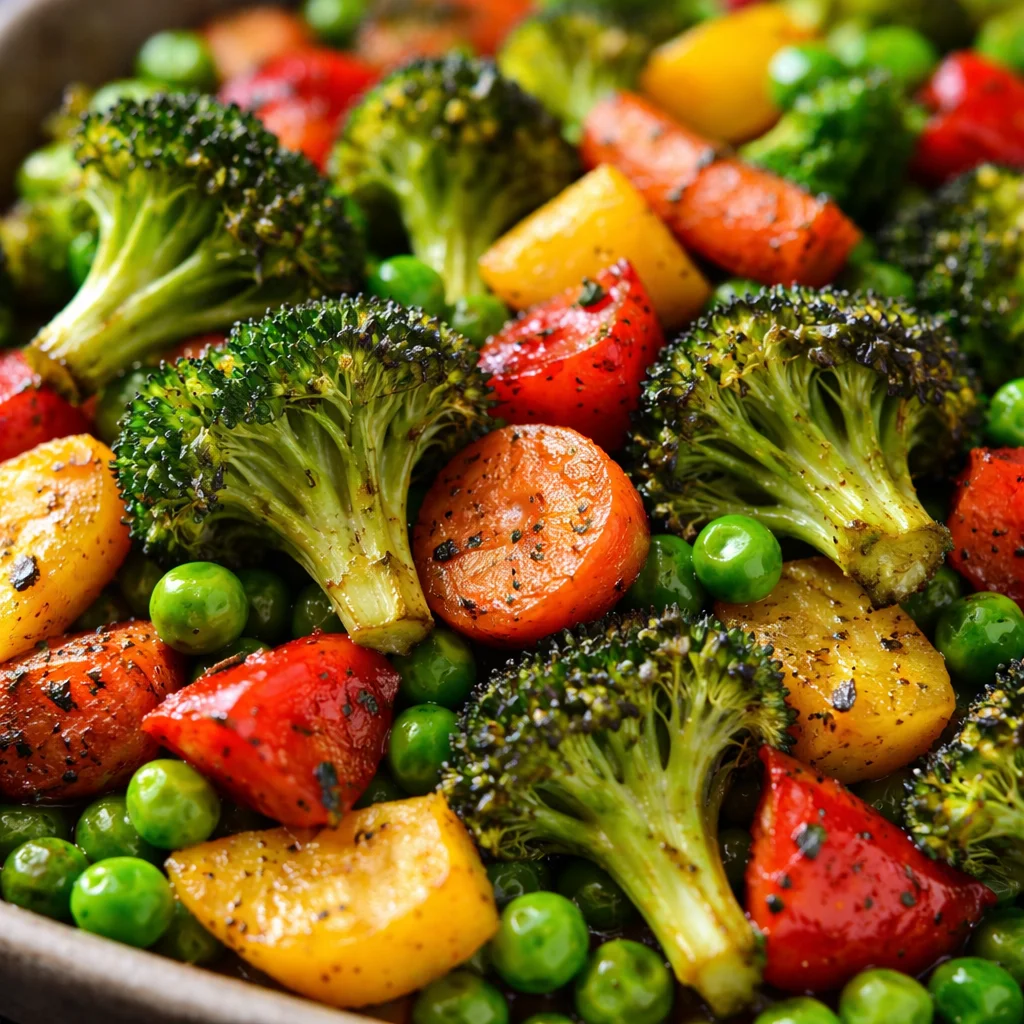 Delicious healthy vegetable side dish ready to accompany any meal.