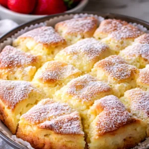 Classic French Butter Cake, a delicious treat for tea time, fluffy and easy to bake.