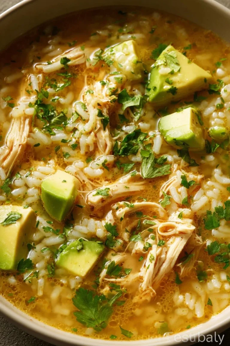 Bowl of Sonoran-Style Chicken Soup with vibrant vegetables and spices