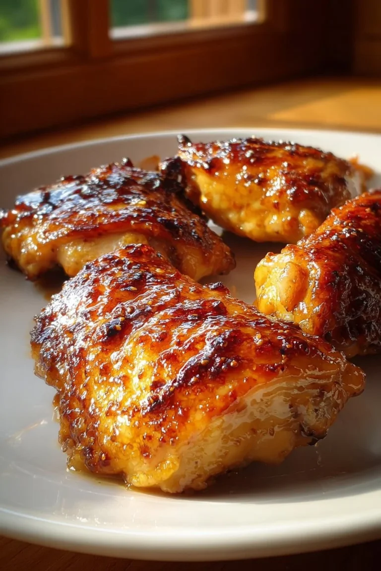 Delicious Brown Sugar Pineapple Chicken served on a plate