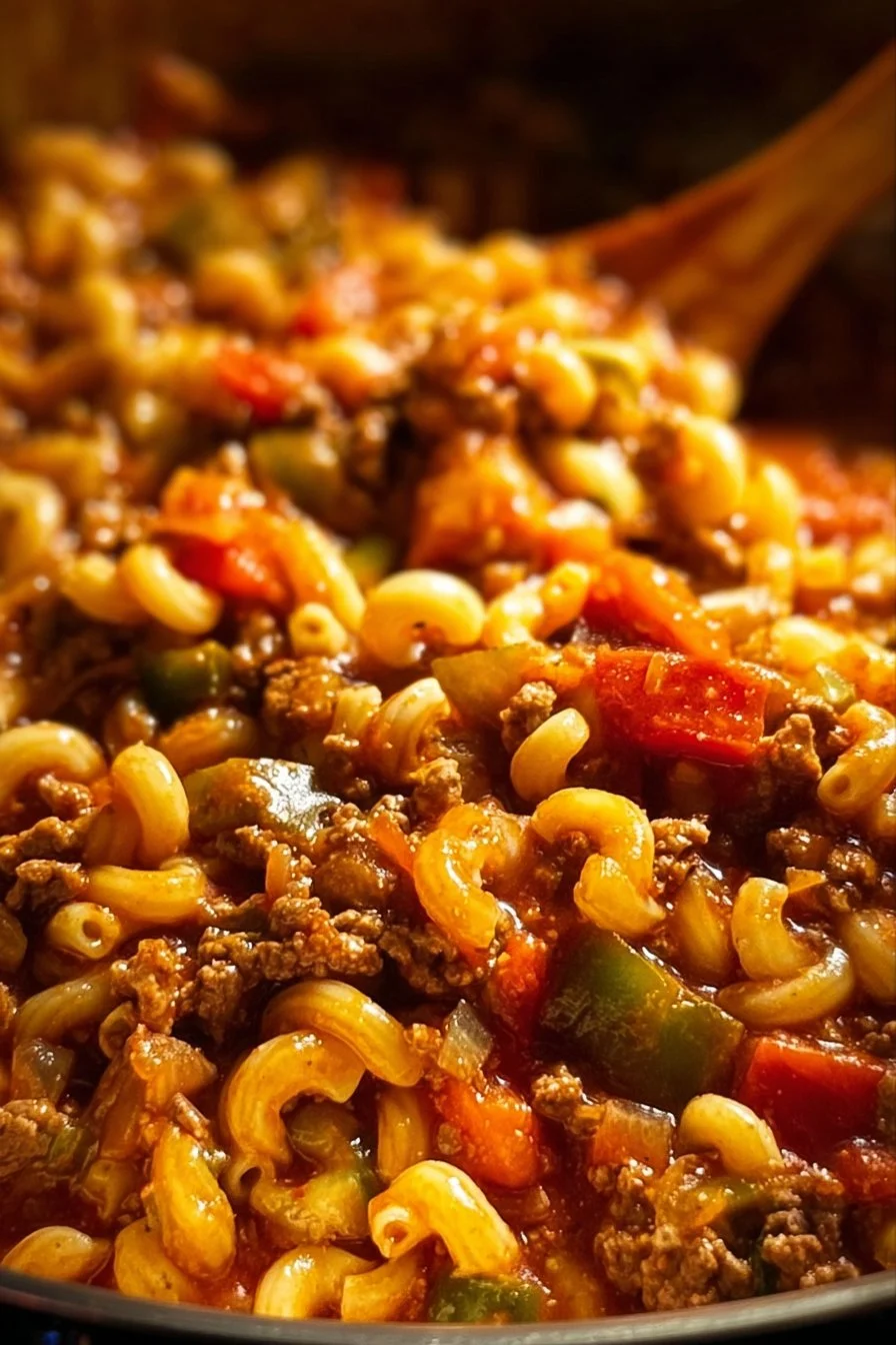 Easy one pot chop suey with vegetables and protein for a quick meal
