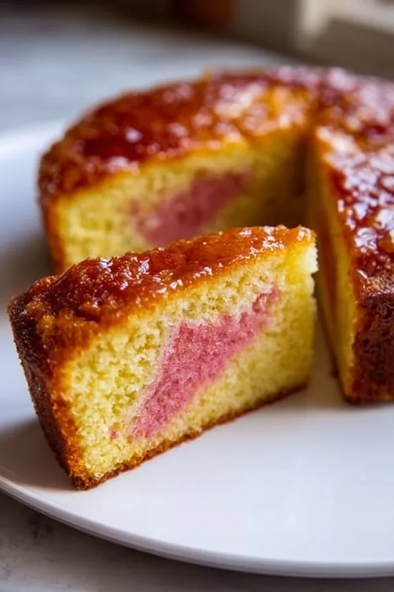 Delicious guava cake with a moist texture and tropical flavor