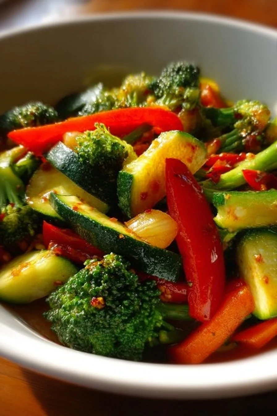Colorful hibachi vegetables on a grill, showcasing fresh ingredients
