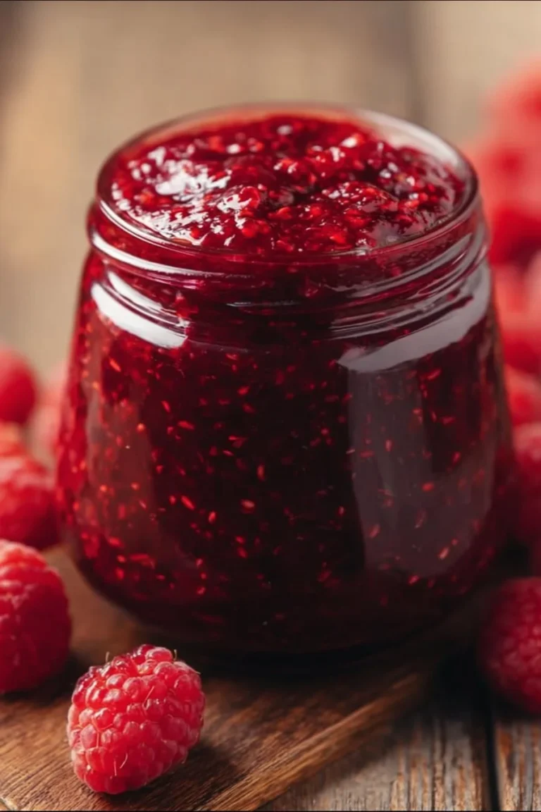 Delicious raspberry filling for cakes and pastries
