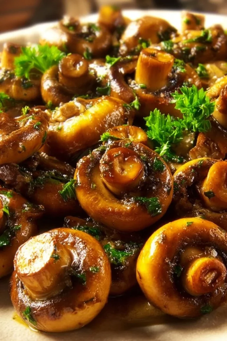 Delicious sautéed mushrooms from Texas Roadhouse served in a bowl.