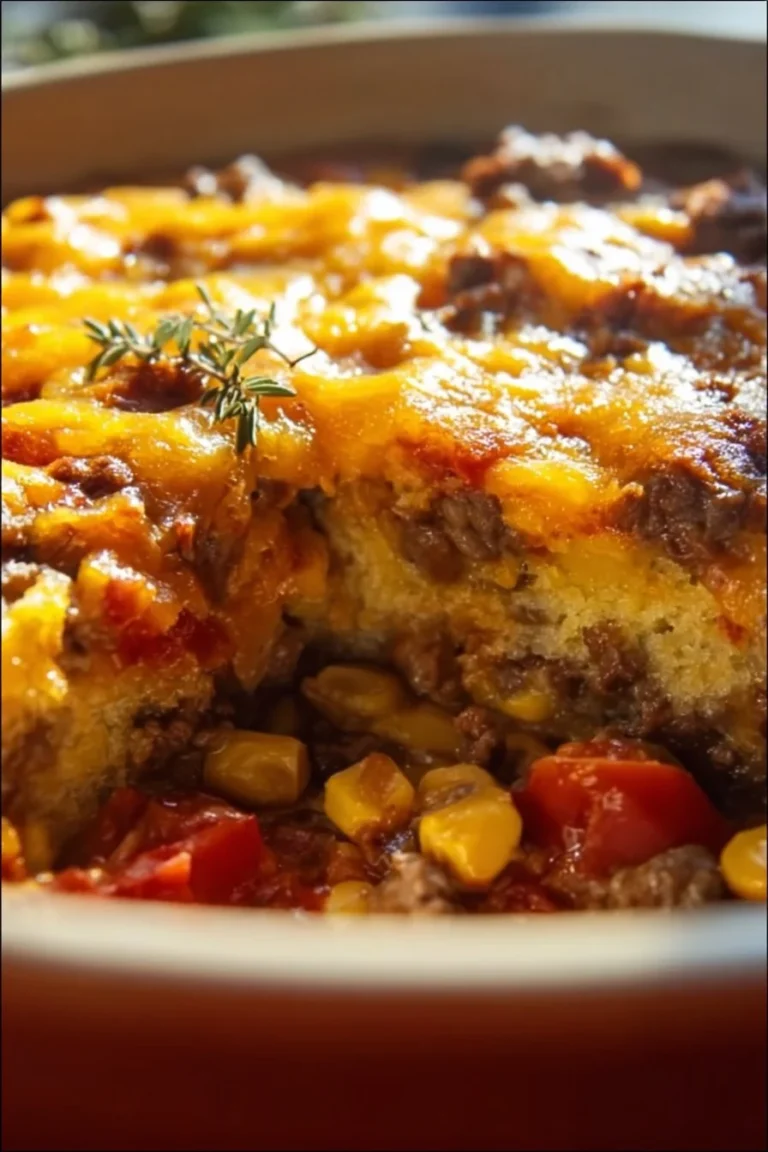 Vintage Mexican Casserole recipe with layers of flavor and vibrant ingredients
