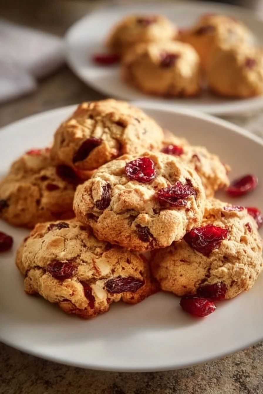 Almond Cherry Cookies