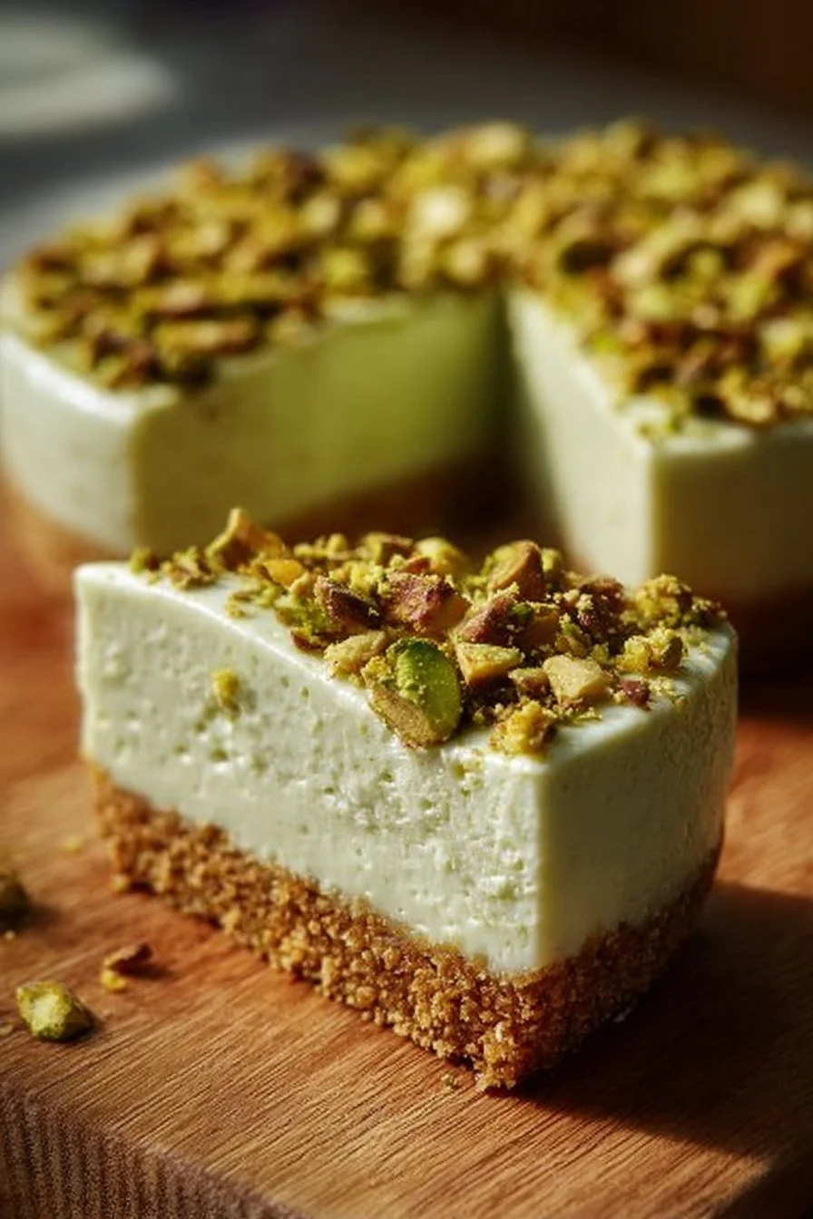 Irresistible Pistachio Cream Pie