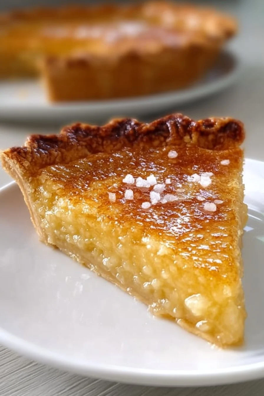 Salted Honey Pie